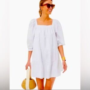 Pomander Place Tuckernuck White Halile Dress